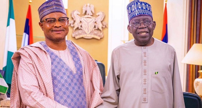 Uba Sani And Tinubu Uba Sani And Tinubu
