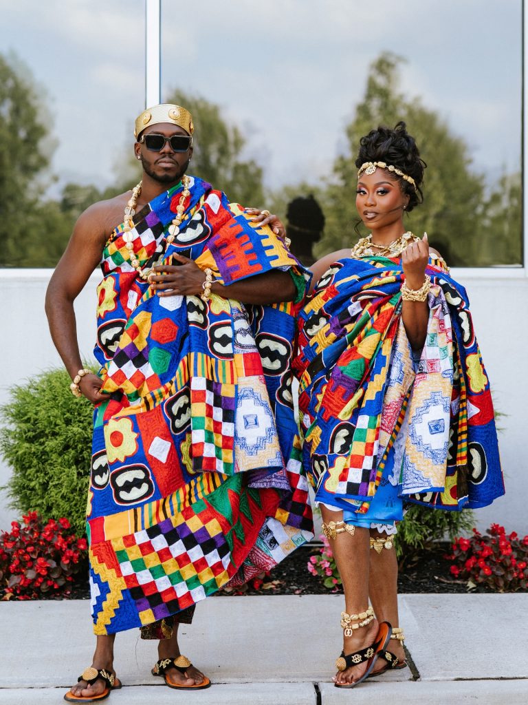 Vibrant Ghanaian Traditional Wedding