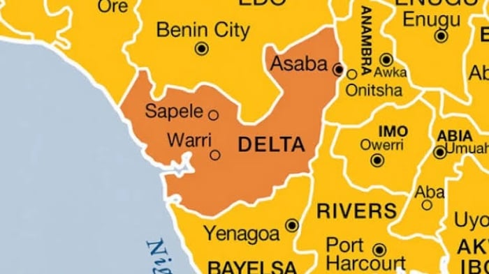 Warri In Delta Map
