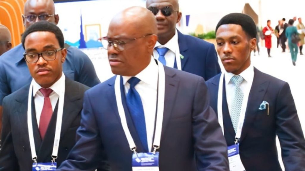 Wike And His Two Sons