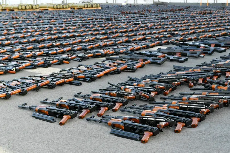Yemeni Seized Weapons 1