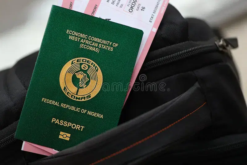 Green Nigerian Passport