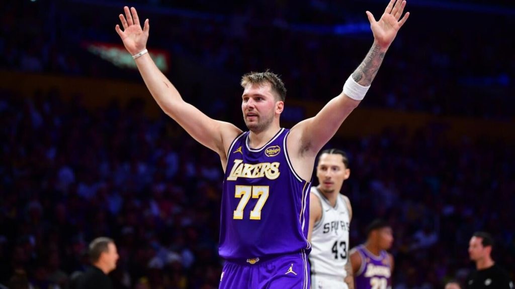 Luka Doncic Lakers Cbs Imagn