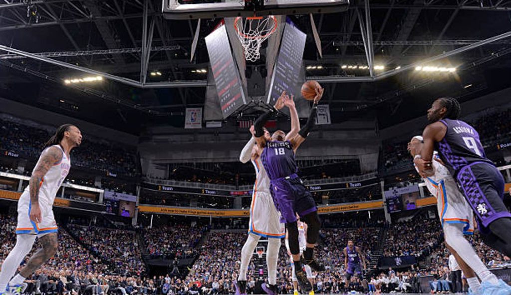 Sacramento Ca Russell Westbrook Of The Sacramento Kings Drives To The Basket During The Game Sacramento Ca Russell Westbrook Of The Sacramento Kings Drives To The Basket During The Game