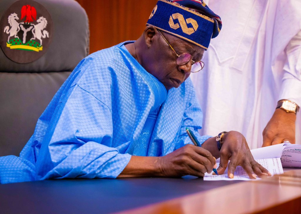 Tinubu Writes Signs Tinubu Writes Signs