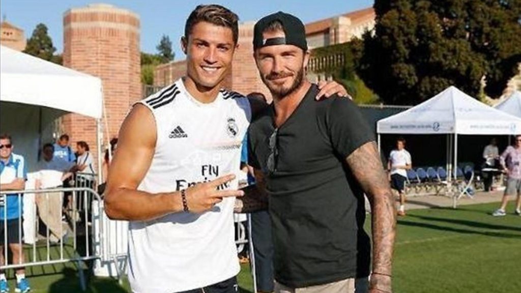 Trafi Swoj Na Swego Beckham Chce Ronaldo W Mls